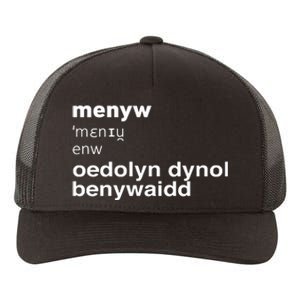 Cathy Larkman Menyw Definition Oedolyn Dynol Benywaidd Yupoong Adult 5-Panel Trucker Hat