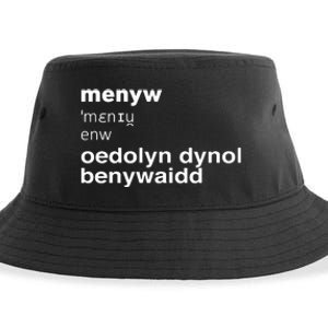 Cathy Larkman Menyw Definition Oedolyn Dynol Benywaidd Sustainable Bucket Hat