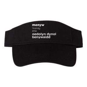 Cathy Larkman Menyw Definition Oedolyn Dynol Benywaidd Valucap Bio-Washed Visor