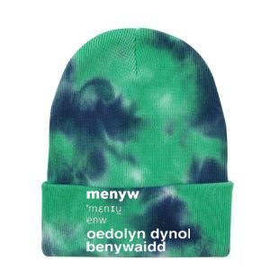 Cathy Larkman Menyw Definition Oedolyn Dynol Benywaidd Tie Dye 12in Knit Beanie