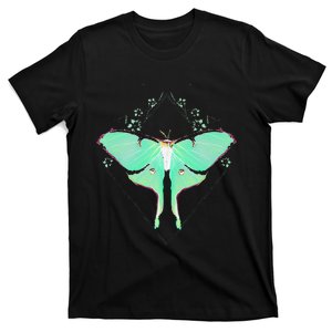 Cute Luna Moth Beautiful Butterfly Insect Lover T-Shirt