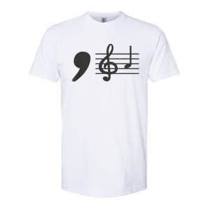 Comma La Music Notes Kamala Harris Music Teacher Elections Softstyle CVC T-Shirt