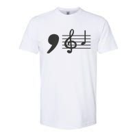 Comma La Music Notes Kamala Harris Music Teacher Elections Softstyle CVC T-Shirt