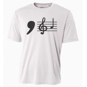 Comma La Music Notes Kamala Harris Music Teacher Elections Cooling Performance Crew T-Shirt