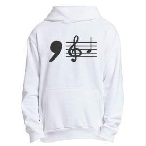 Comma La Music Notes Kamala Harris Music Teacher Elections Urban Pullover Hoodie