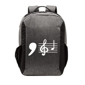 Comma La Music Notes Kamala Harris Music Teacher Elections Vector Backpack