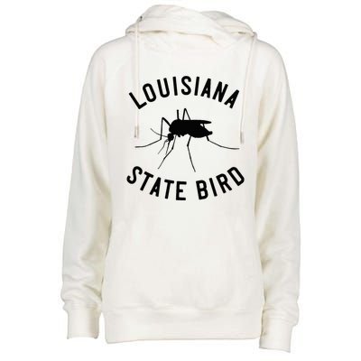 Classic Louisiana Mosquito State Bird Womens Funnel Neck Pullover Hood