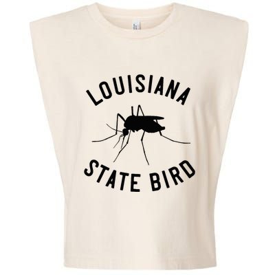 Classic Louisiana Mosquito State Bird Garment-Dyed Women's Muscle Tee