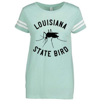 Classic Louisiana Mosquito State Bird Enza Ladies Jersey Football T-Shirt