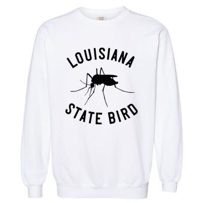 Classic Louisiana Mosquito State Bird Garment-Dyed Sweatshirt