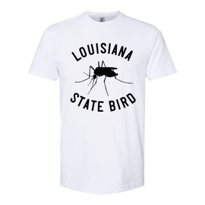 Classic Louisiana Mosquito State Bird Softstyle CVC T-Shirt