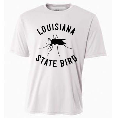 Classic Louisiana Mosquito State Bird Cooling Performance Crew T-Shirt