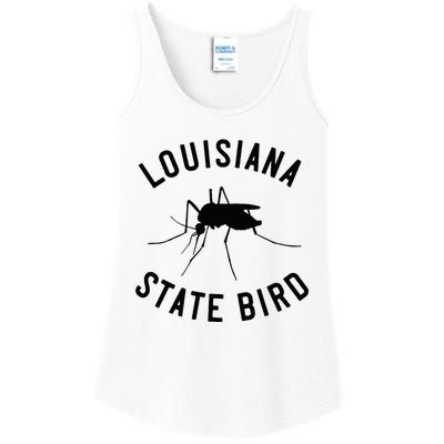 Classic Louisiana Mosquito State Bird Ladies Essential Tank