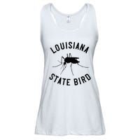 Classic Louisiana Mosquito State Bird Ladies Essential Flowy Tank