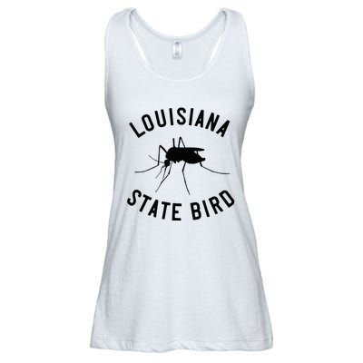 Classic Louisiana Mosquito State Bird Ladies Essential Flowy Tank