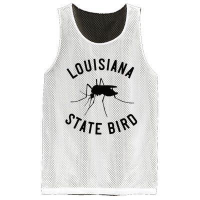 Classic Louisiana Mosquito State Bird Mesh Reversible Basketball Jersey Tank