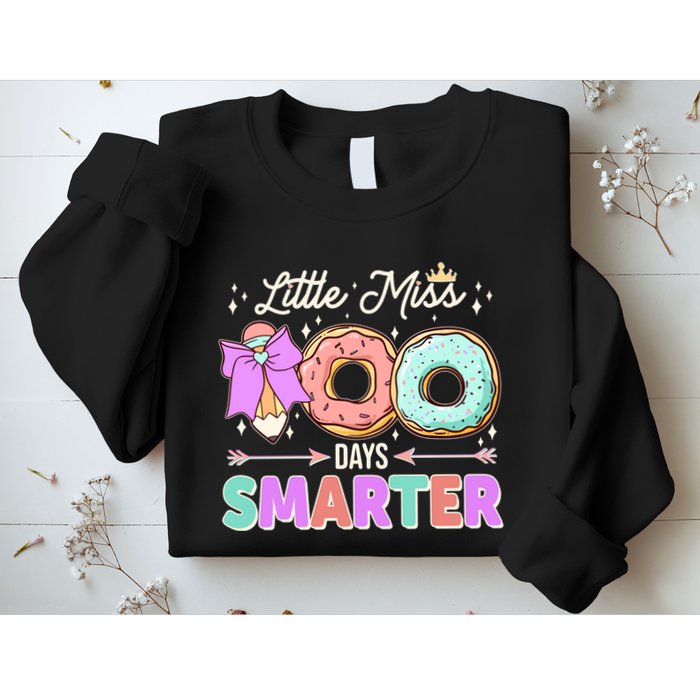 Cute Little Miss 100 One Hundred Days Smarter Sweatshirt