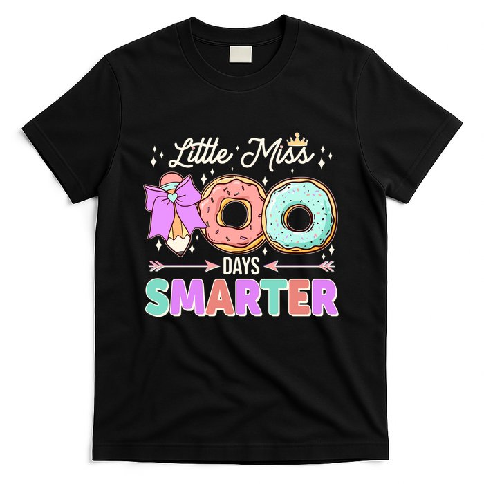 Cute Little Miss 100 One Hundred Days Smarter T-Shirt