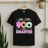 Cute Little Miss 100 One Hundred Days Smarter T-Shirt