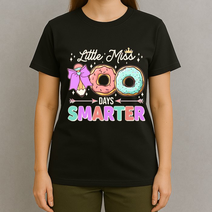 Cute Little Miss 100 One Hundred Days Smarter T-Shirt
