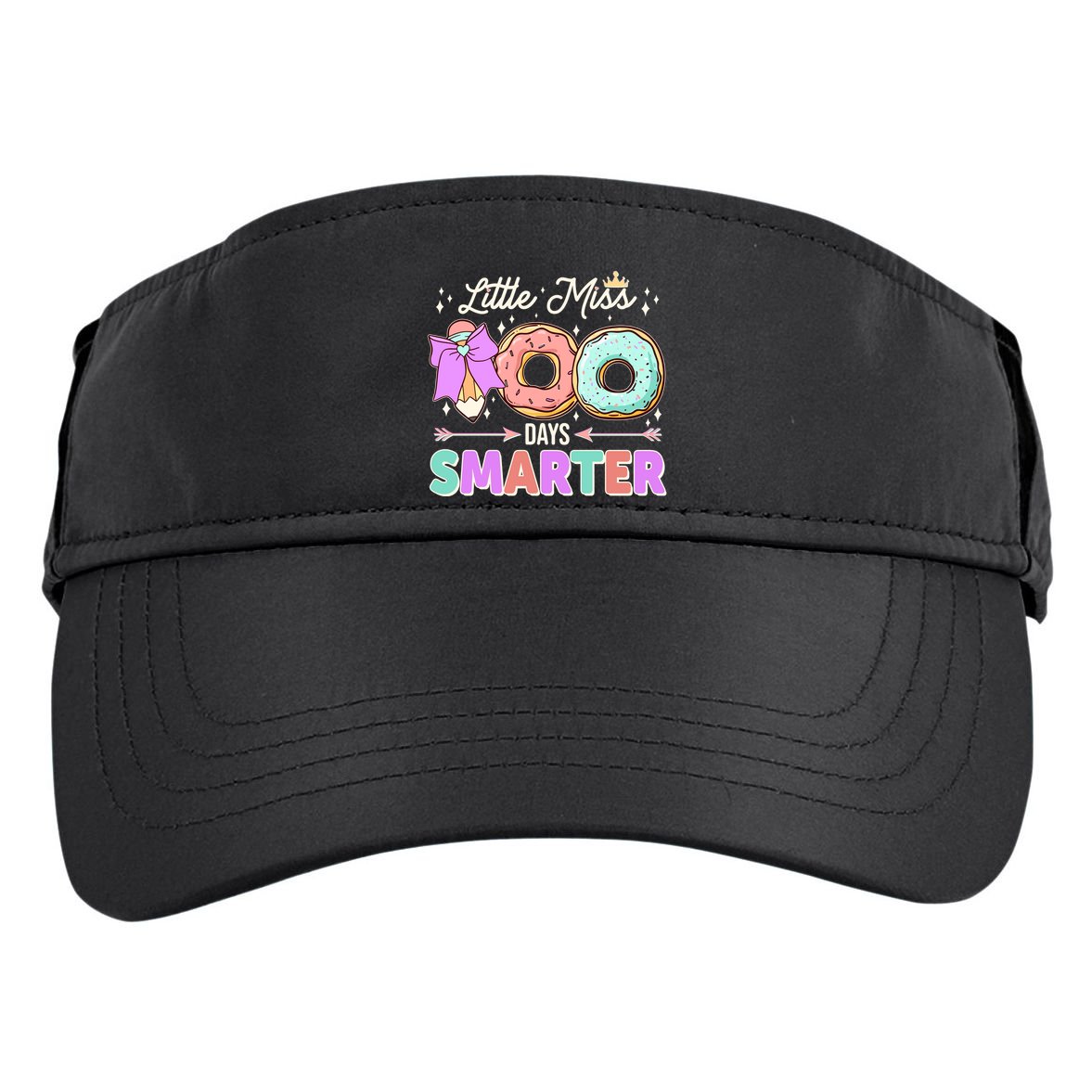Cute Little Miss 100 One Hundred Days Smarter Adult Drive Performance Visor