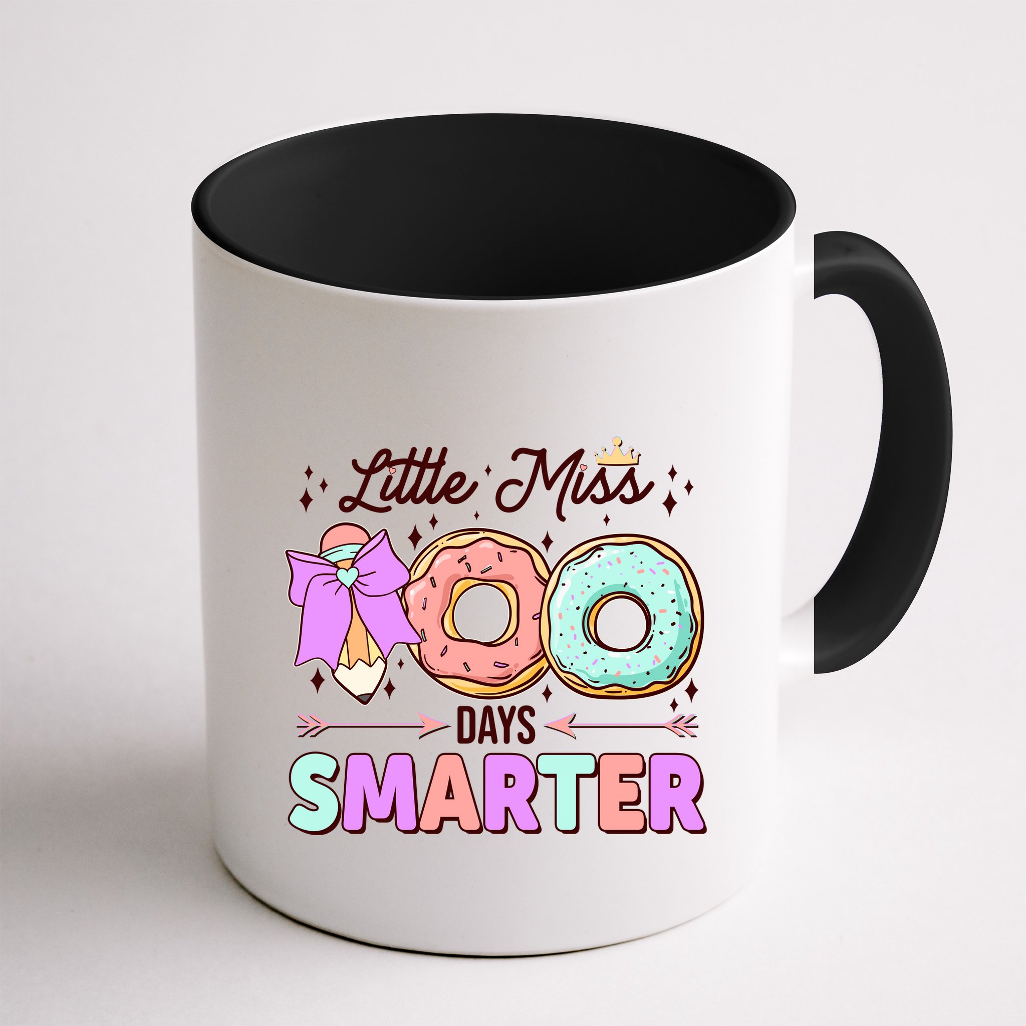 Cute Little Miss 100 One Hundred Days Smarter Mug