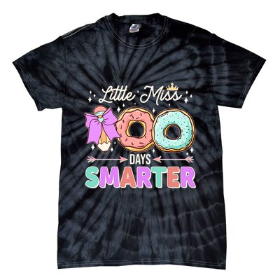 Cute Little Miss 100 One Hundred Days Smarter Tie-Dye T-Shirt