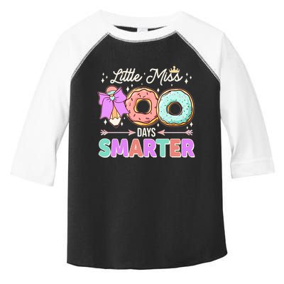 Cute Little Miss 100 One Hundred Days Smarter Toddler Fine Jersey T-Shirt
