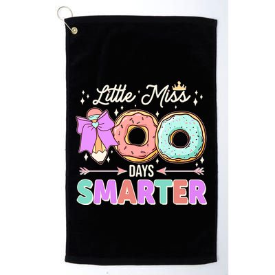 Cute Little Miss 100 One Hundred Days Smarter Golf Towel