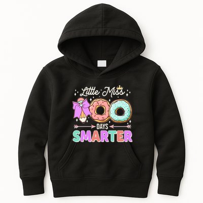 Cute Little Miss 100 One Hundred Days Smarter Kids Hoodie