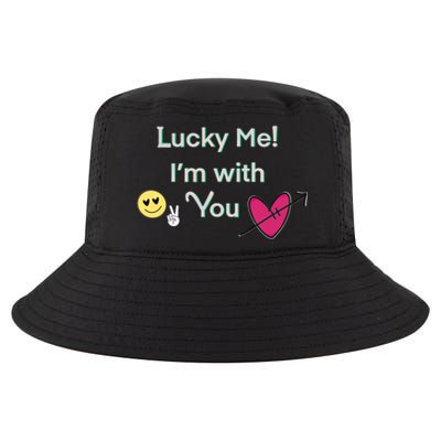 Cheeky Lucky Me Gift Cool Comfort Performance Bucket Hat