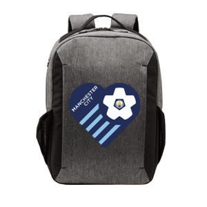 Cool Love Man City Soccer Team Vector Backpack