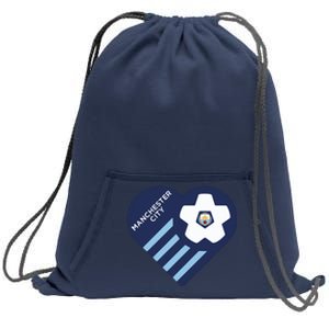 Cool Love Man City Soccer Team Sweatshirt Cinch Pack Bag