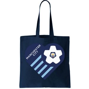 Cool Love Man City Soccer Team Tote Bag