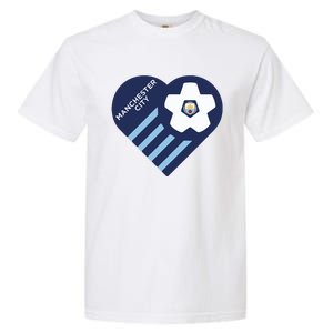 Cool Love Man City Soccer Team Garment-Dyed Heavyweight T-Shirt