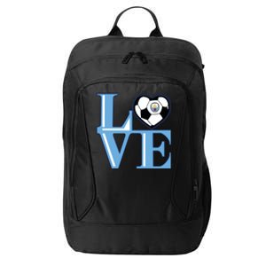 Cool Love Man City Soccer Team City Backpack