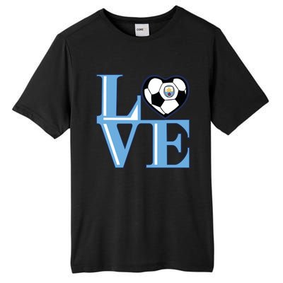 Cool Love Man City Soccer Team Tall Fusion ChromaSoft Performance T-Shirt