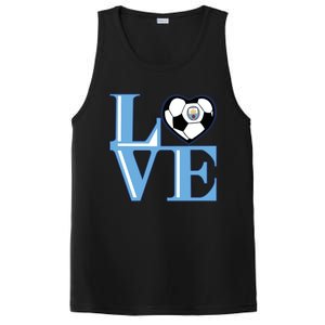 Cool Love Man City Soccer Team PosiCharge Competitor Tank