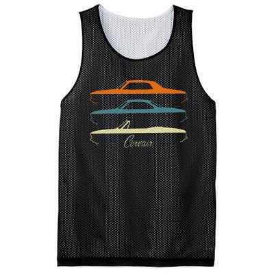 Corvair Late Model Slihouettes 1965 1966 1967 1968 1969 Mesh Reversible Basketball Jersey Tank