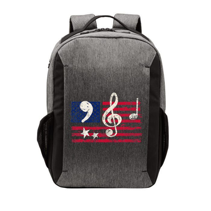 Comma La Music Notes Music Teacher Elections Kamala Harris Vector Backpack