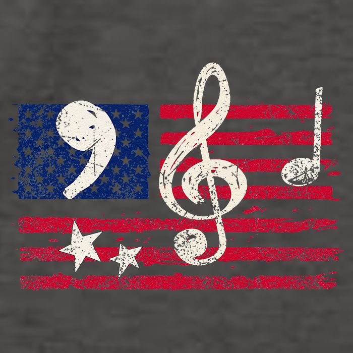 Comma La Music Notes Music Teacher Elections Kamala Harris Vector Backpack
