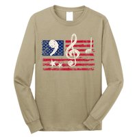 Comma La Music Notes Music Teacher Elections Kamala Harris Long Sleeve Shirt