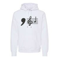 Comma La Music Notes Kamala Harris Music Teacher Elections Gift Premium Hoodie