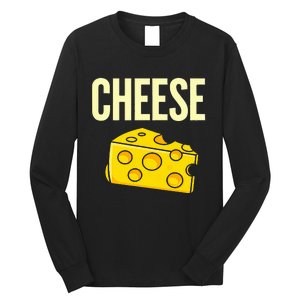 Cheese Love Macaroni Halloween Costume Long Sleeve Shirt