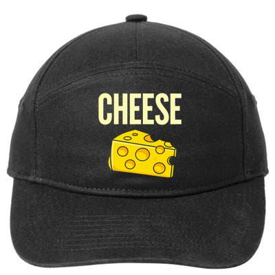 Cheese Love Macaroni Halloween Costume 7-Panel Snapback Hat