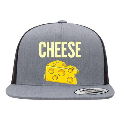 Cheese Love Macaroni Halloween Costume Flat Bill Trucker Hat