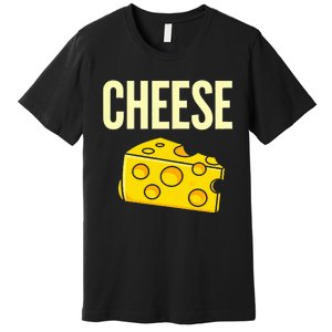 Cheese Love Macaroni Halloween Costume Premium T-Shirt