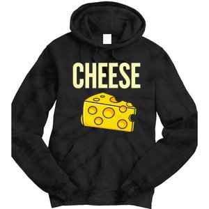 Cheese Love Macaroni Halloween Costume Tie Dye Hoodie