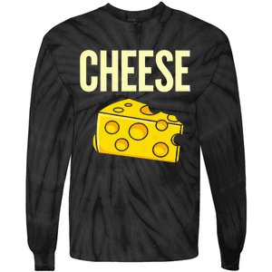 Cheese Love Macaroni Halloween Costume Tie-Dye Long Sleeve Shirt