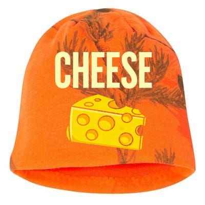 Cheese Love Macaroni Halloween Costume Kati - Camo Knit Beanie